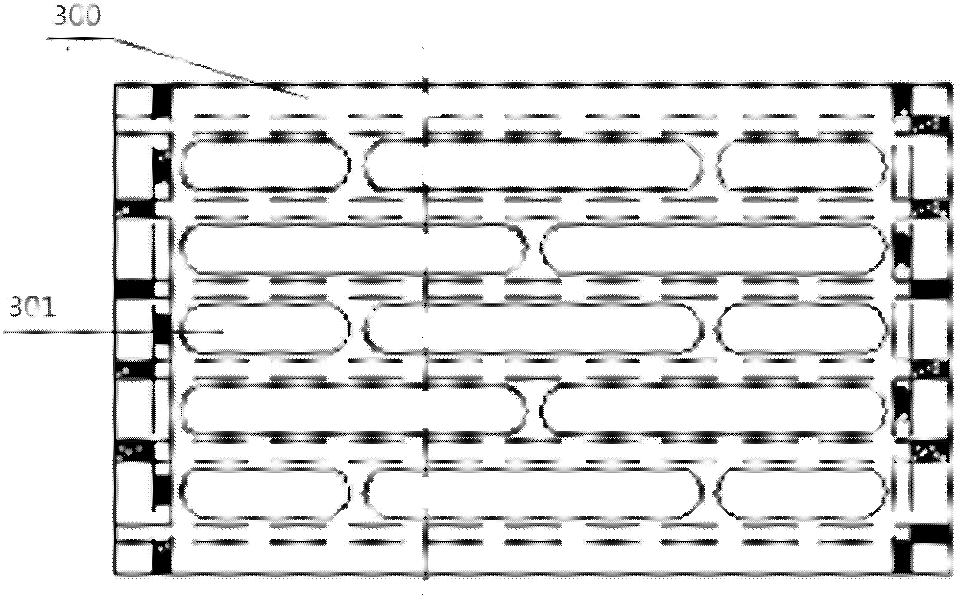 Evaporator baffle deformation-preventing structure in vacuum aluminizing equipment