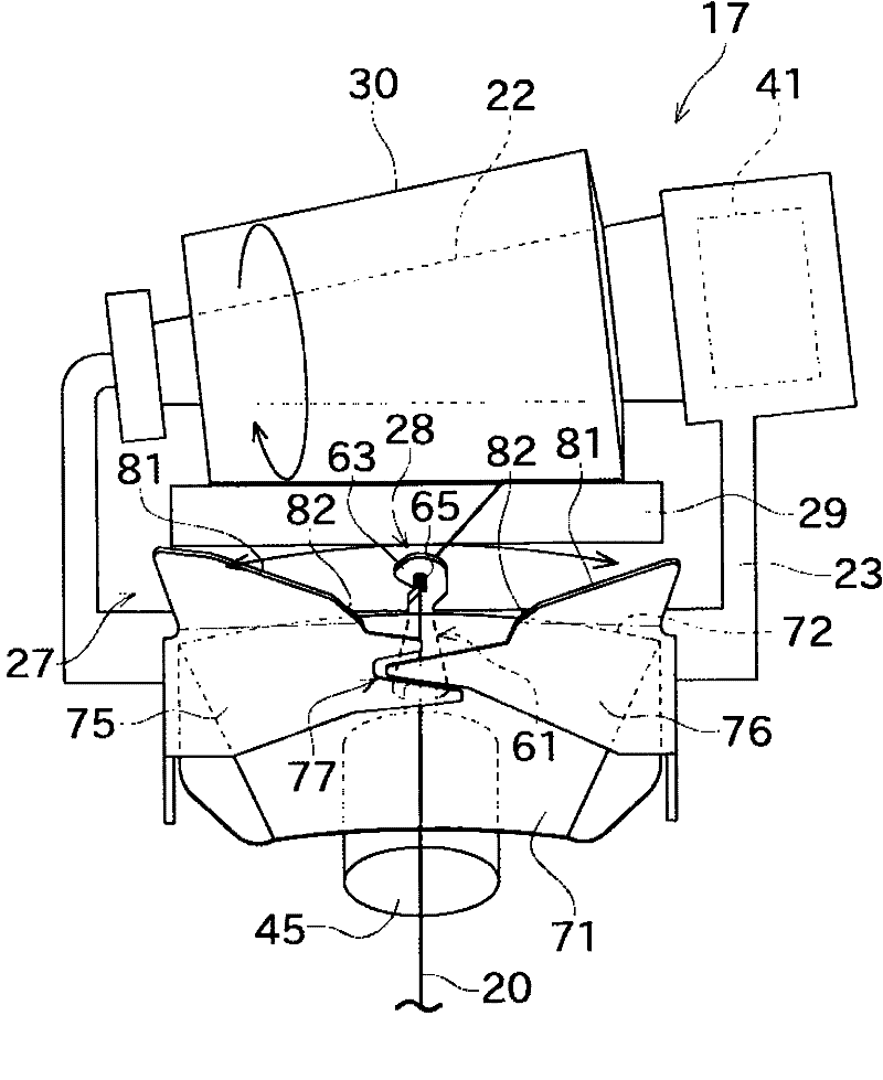 Yarn winding machine