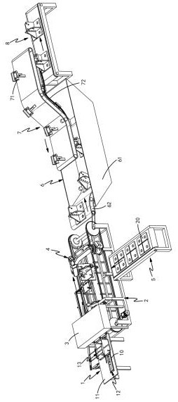 Hardware base splicing, welding and galvanizing all-in-one machine for mechanical equipment