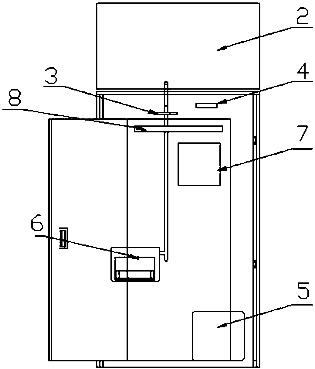Vehicle-mounted pumping shower system