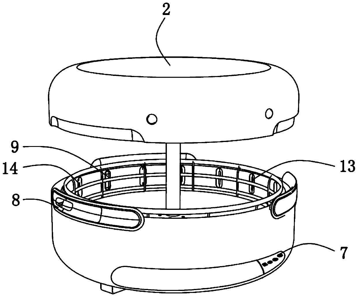 AI (Artificial intelligence) cold storage tea table