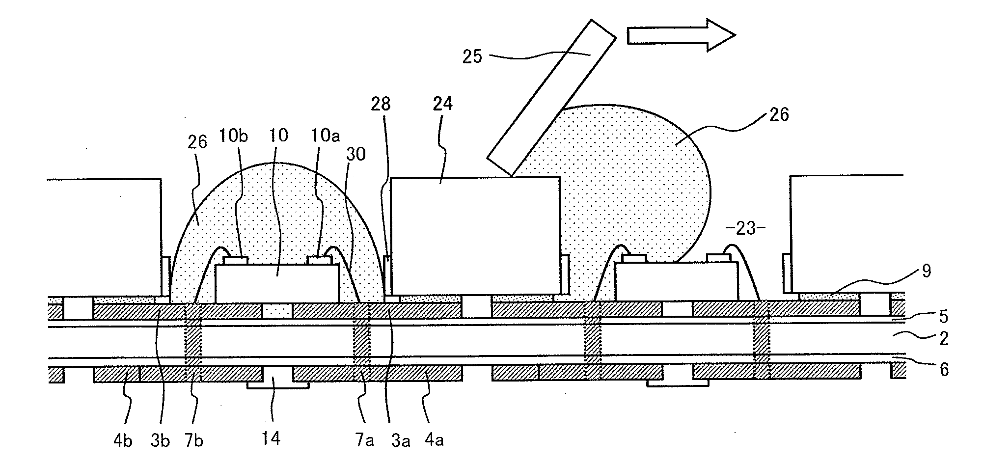 Light-emitting device and manufacturing method therefor