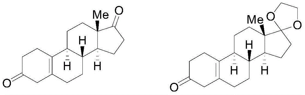 Method for preparing 19-Norandrost-5(10)-ene-3,17-dione compound