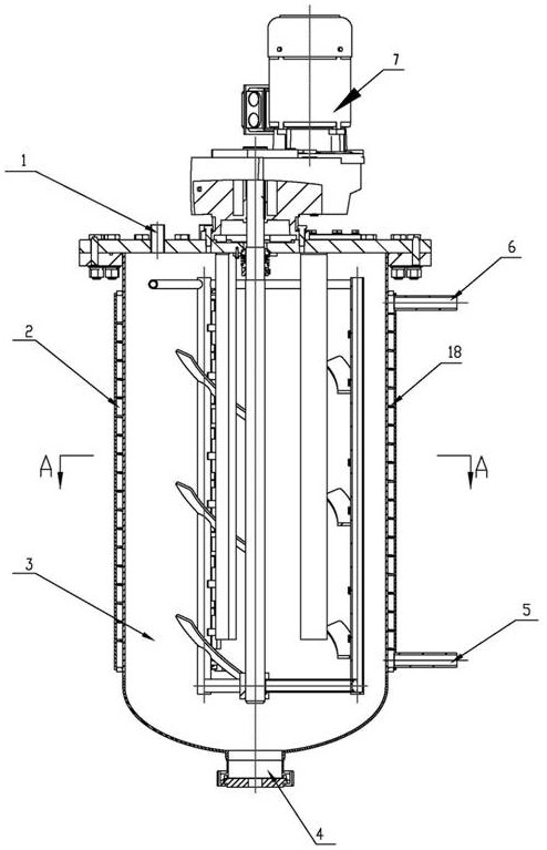 Scraper type surface crystallizer