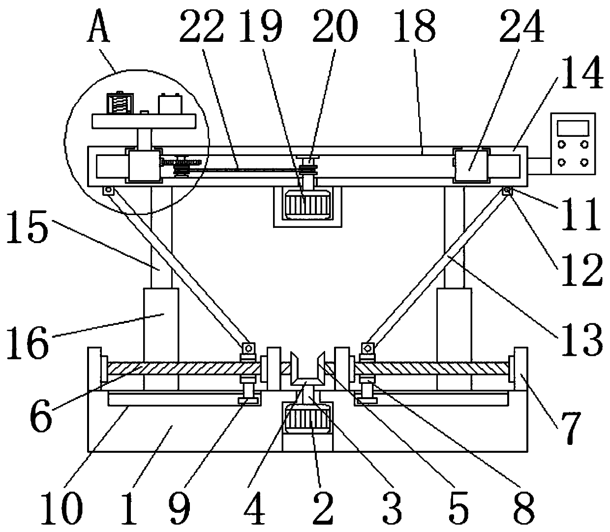 A buoyancy teaching demonstration device for physical electromagnetic induction experiment