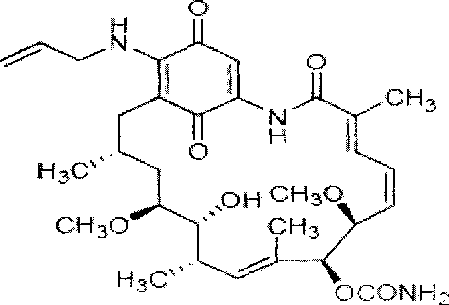 Radioactive iodine-17- allylamino-17-demethoxygeldanamycin and its preparation method