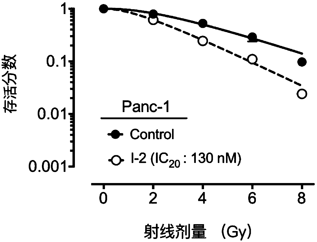 Compound containing heptatomic lactam ring and application of compound