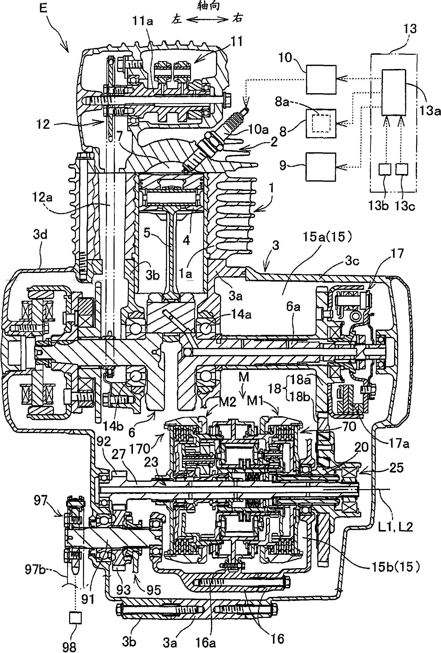 Automatic transmission with planetary gear mechanism