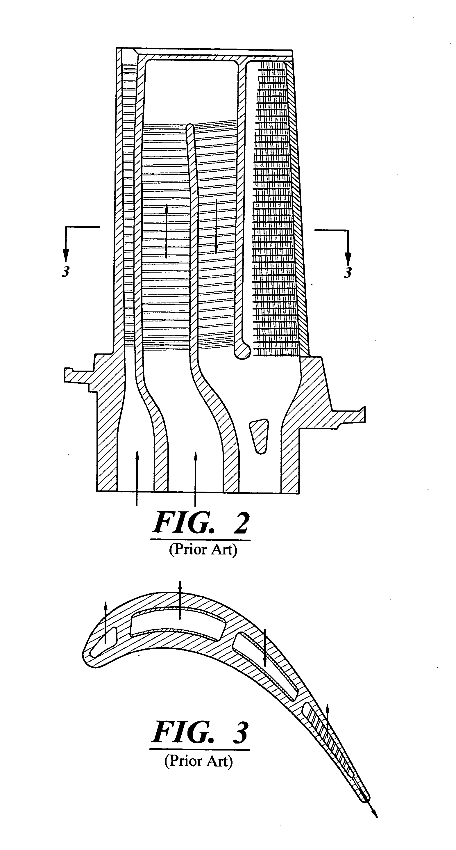 Cooling system including mini channels within a turbine blade of a turbine engine