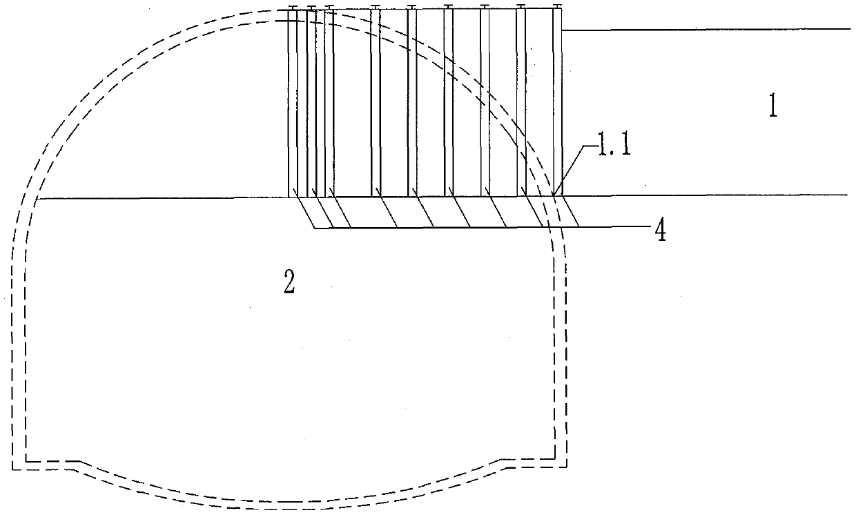 A rapid and low-risk construction method for subway station tunnels