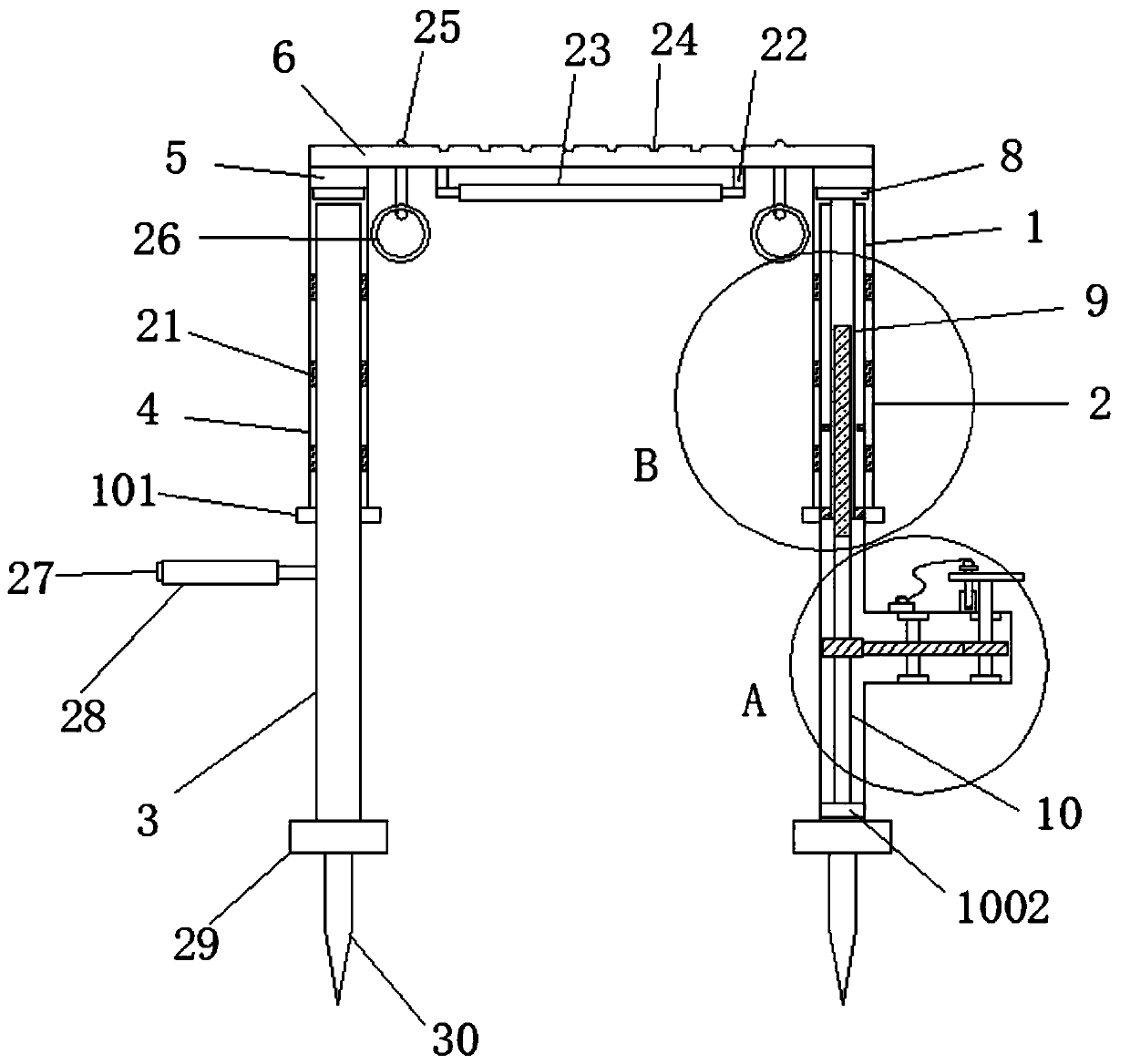 Adjustable muscle training mechanism for fitness exercise