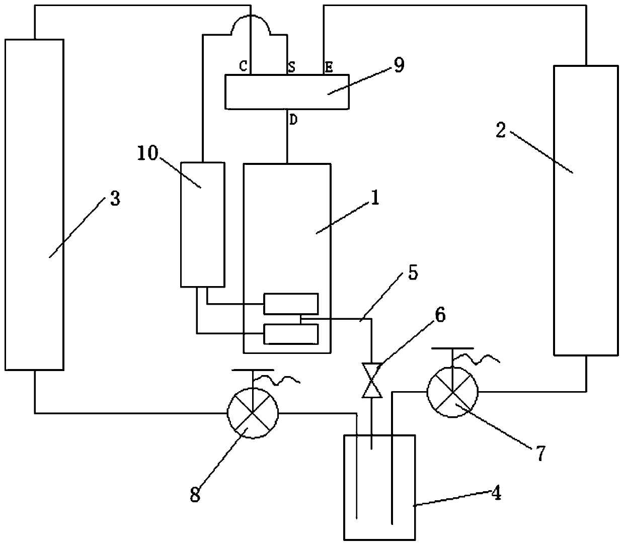 A method for controlling the exhaust temperature of an air conditioner