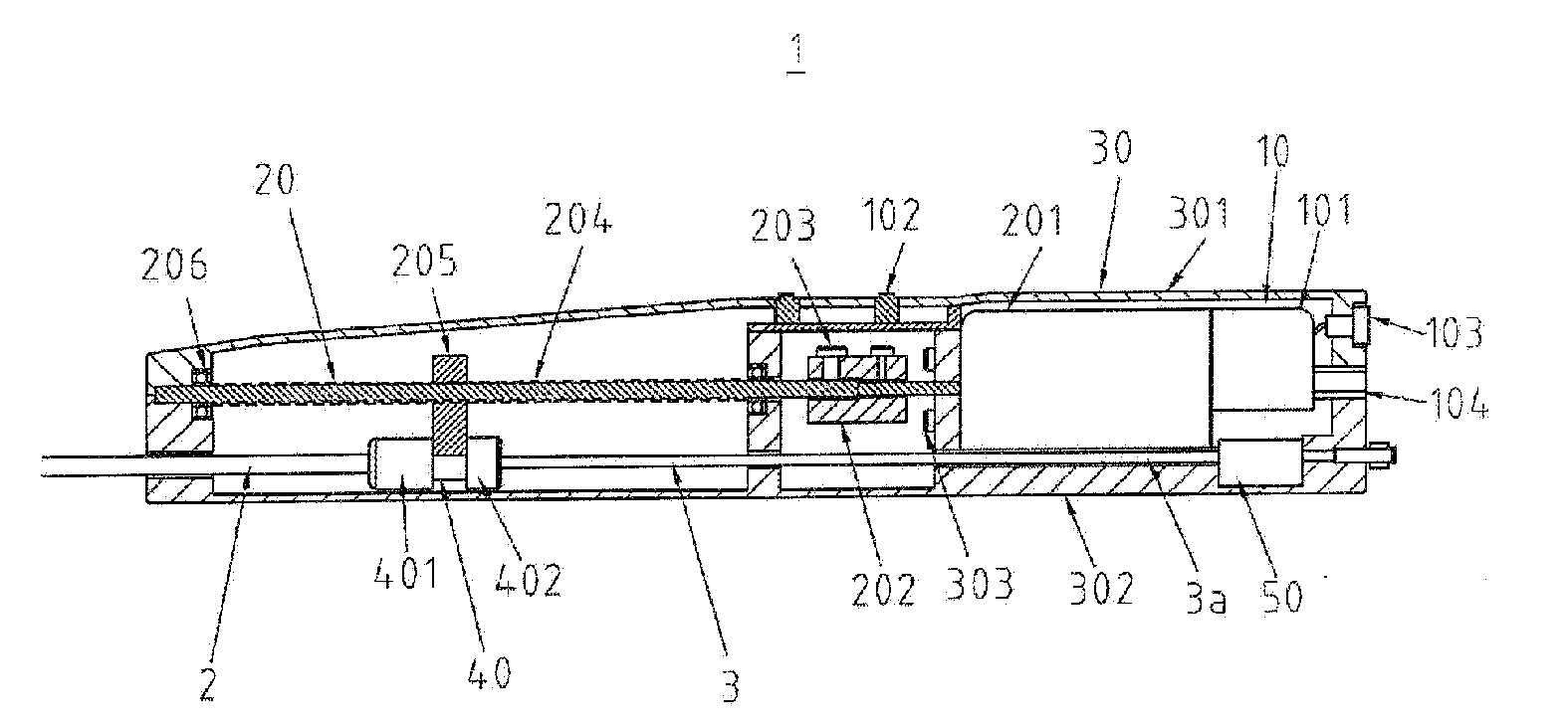 Electric handle for implant delivery and delivery system