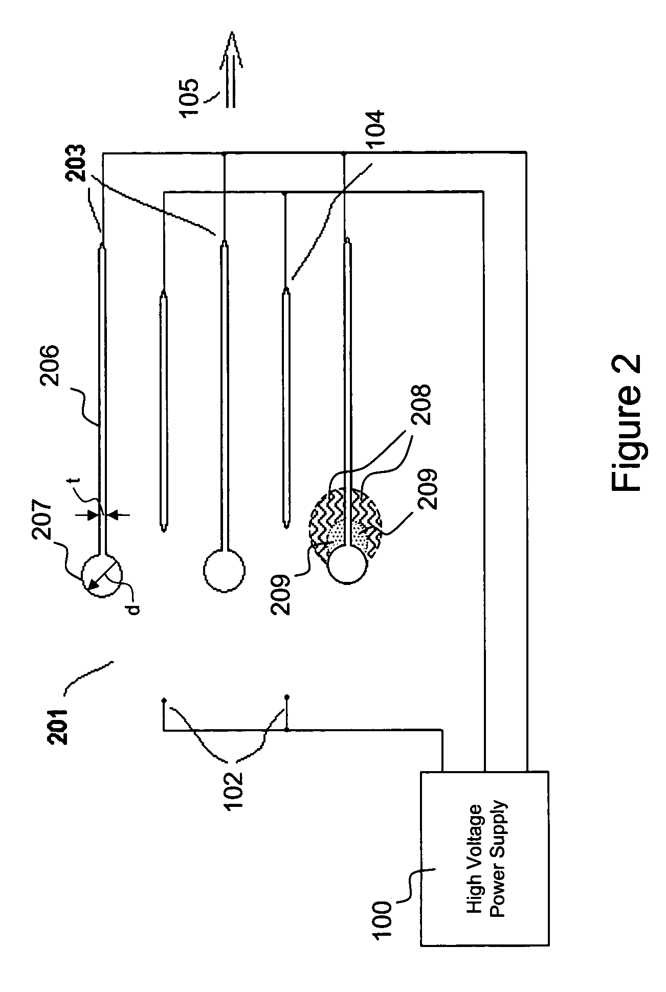 Electrostatic air cleaning device