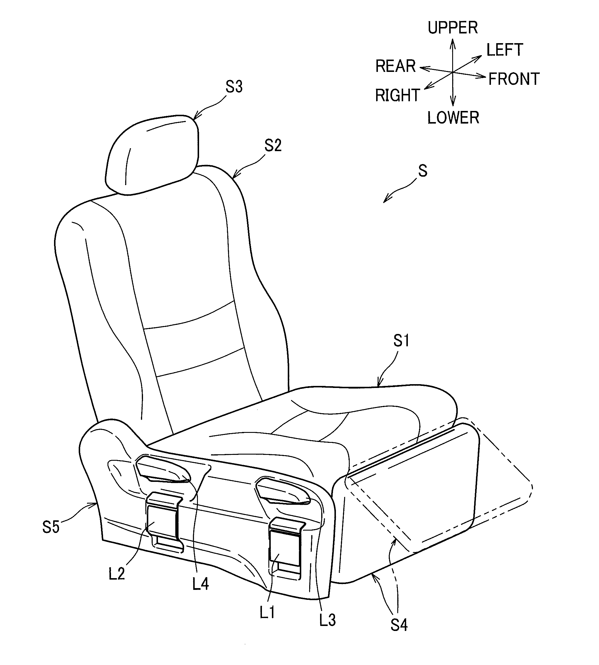 Seat for vehicle