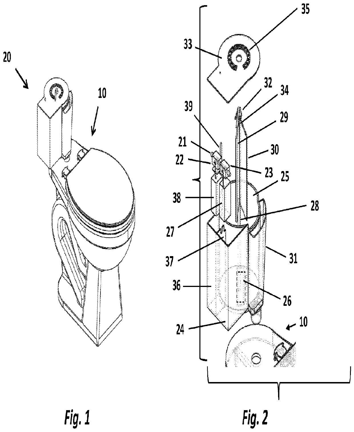 Improved Toilet Flushing System