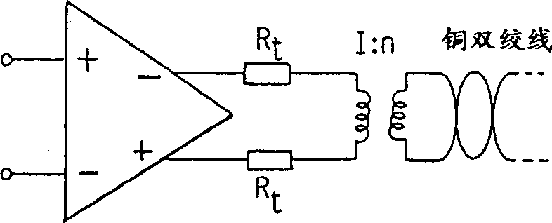 Differential line driver