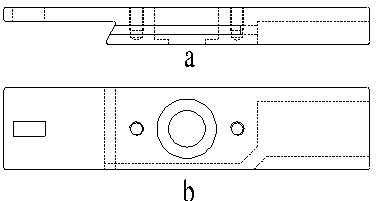 Clamping device for plant leaf surface physical parameter detection sensor