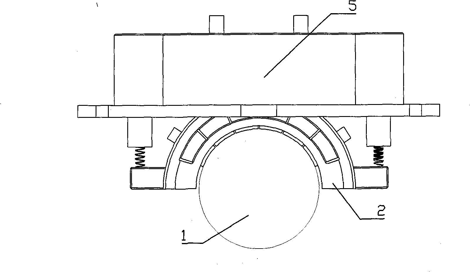Absolute type stroke detecting method and apparatus combing with ceramic cylinder rod to use