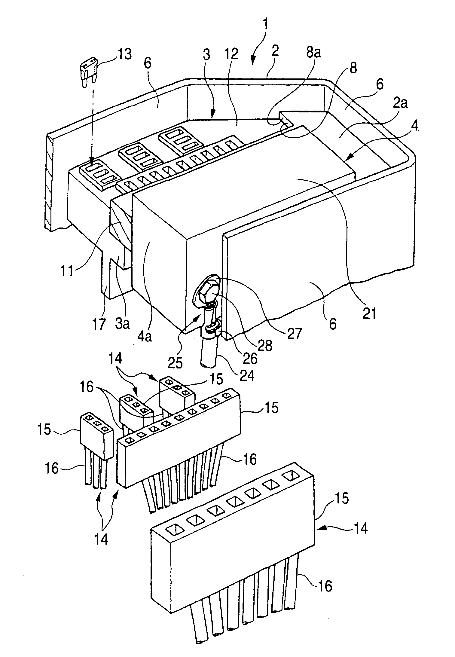 Electric distribution box