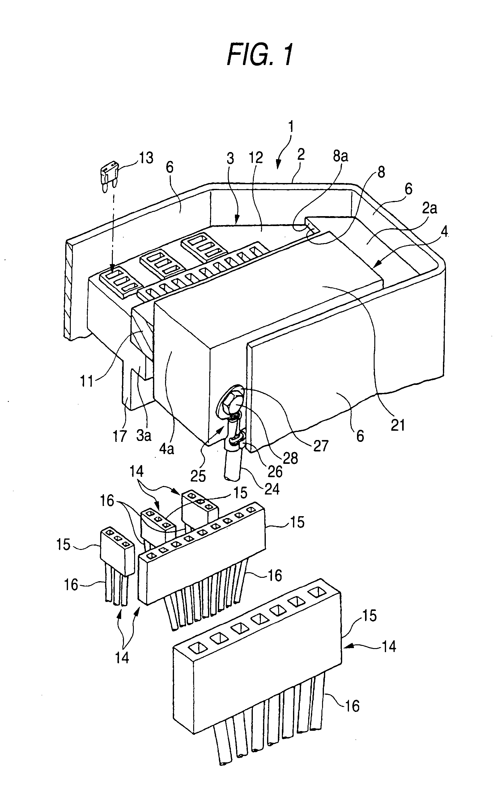 Electric distribution box