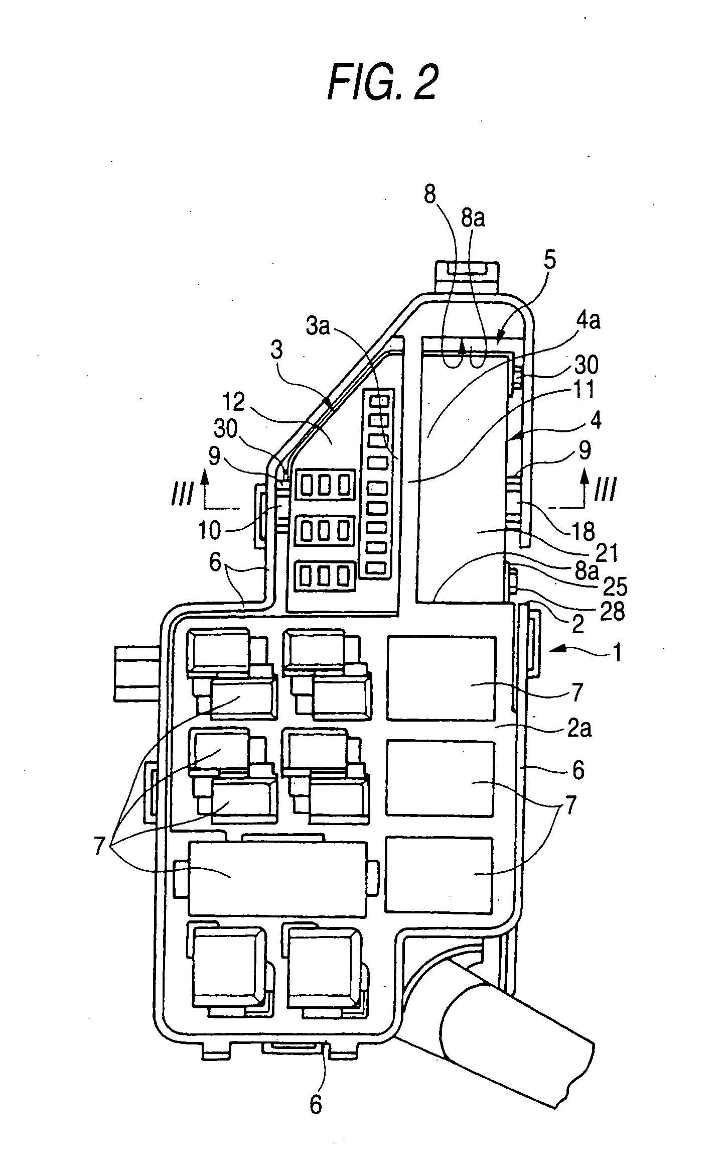 Electric distribution box