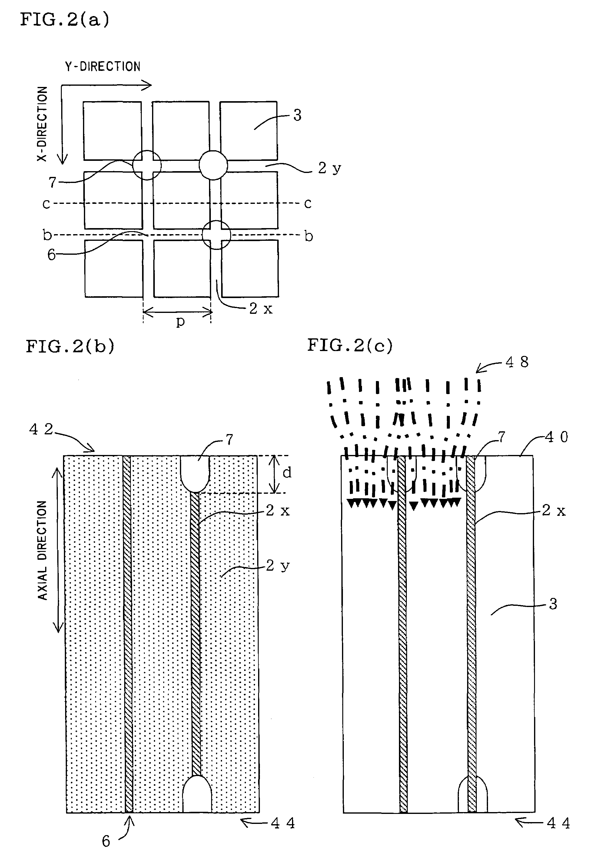 Honeycomb structure, method of manufacturing the same, die for forming, and discharge fluid purification system