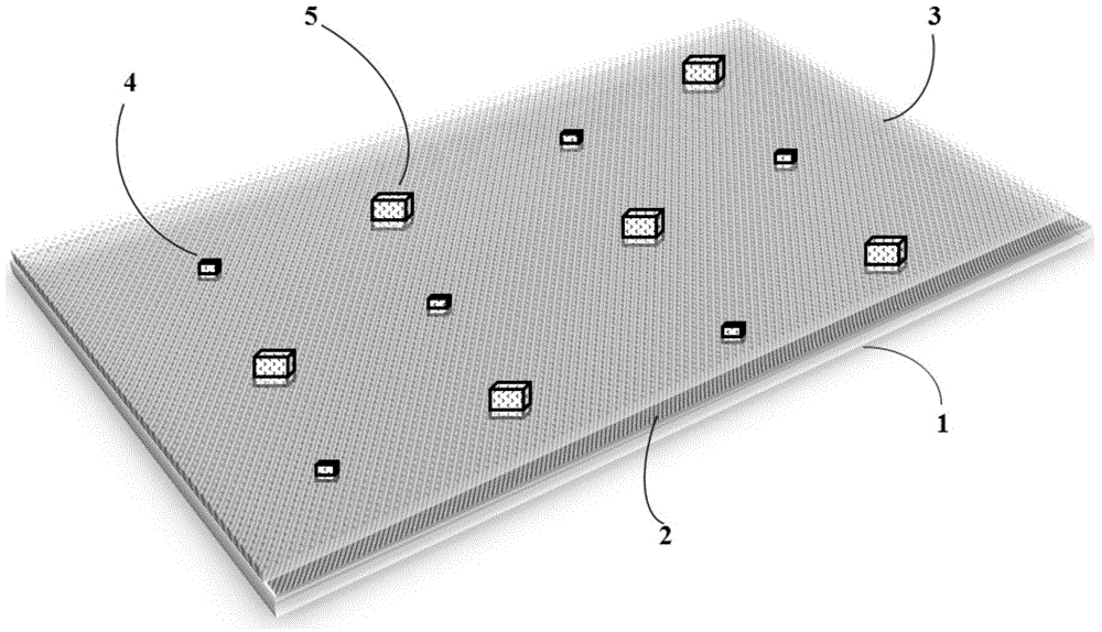 Composite magnesium oxide film applied to plasma display panel and preparation method and application thereof