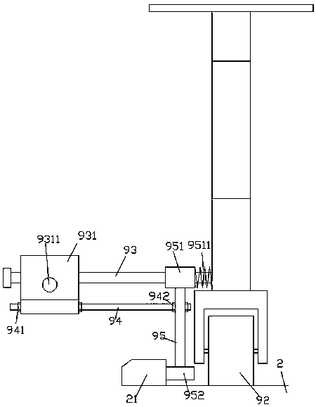Adjustable speed garden road edge trimming device and using method thereof
