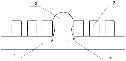 Sticky food conveying board