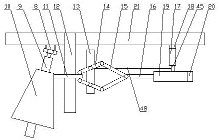 Commercial new-energy vehicle with automatic snow removal function