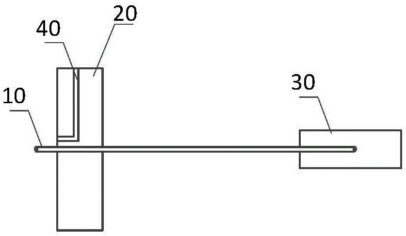 Transmission line and chromatography-mass spectrometry system