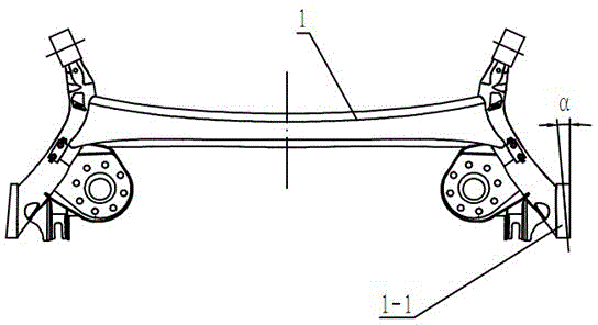 Automobile rear torsion beam hub connecting support assembling surface machining device