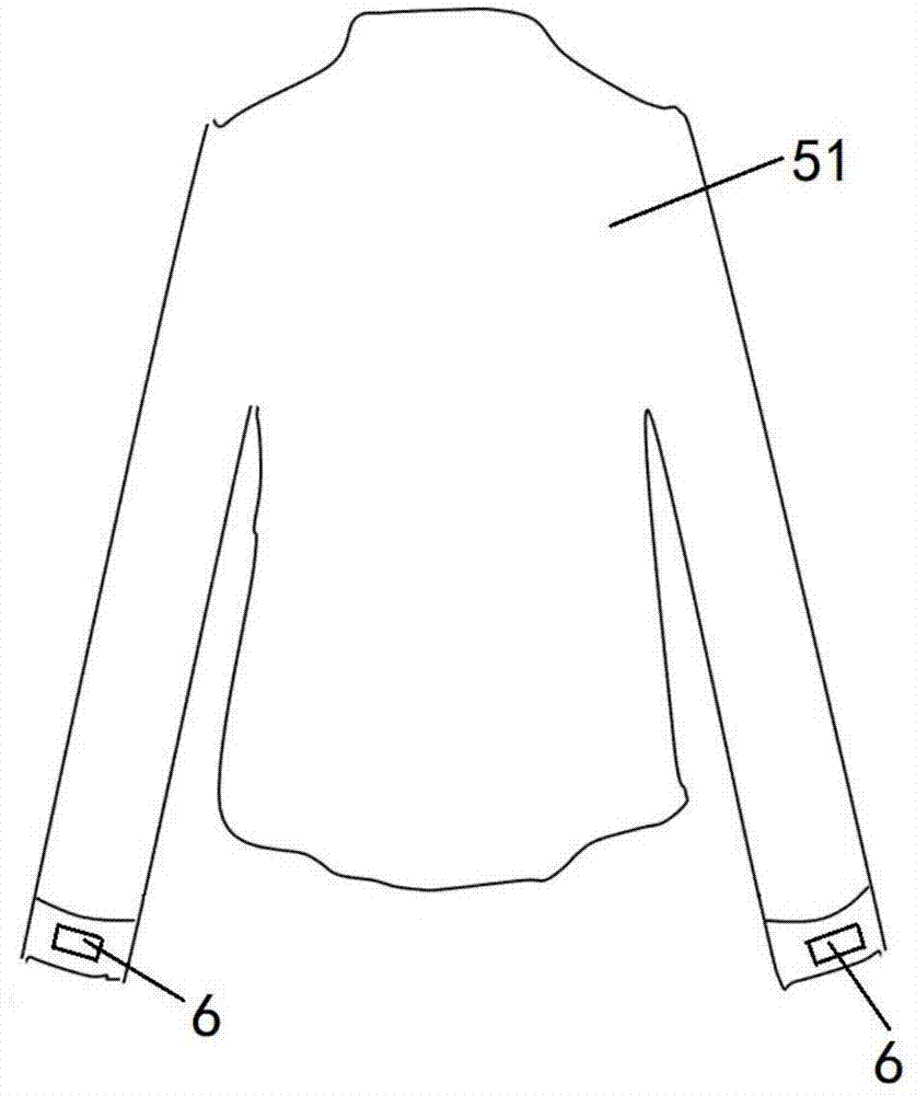 Wearable flexible sensor for monitoring wrist pulse and preparation method thereof