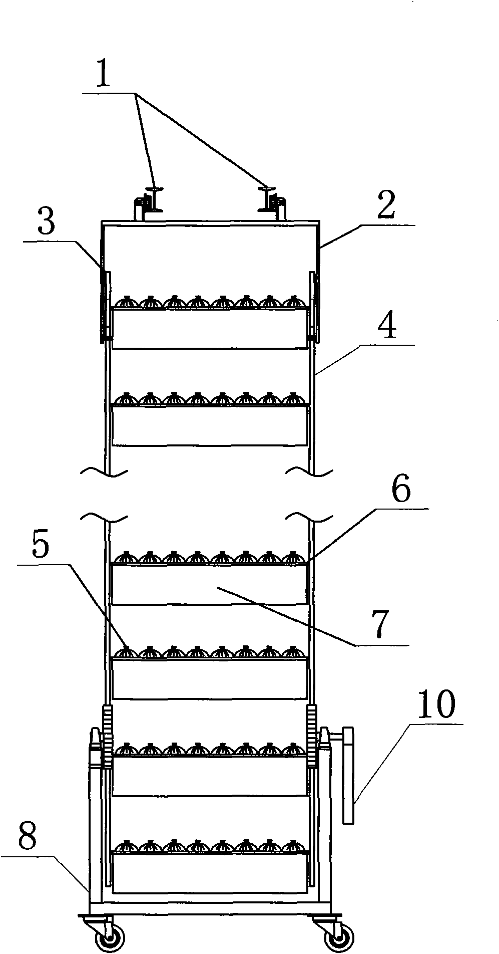 Suspended planting mechanism for indoor planted edible funguses