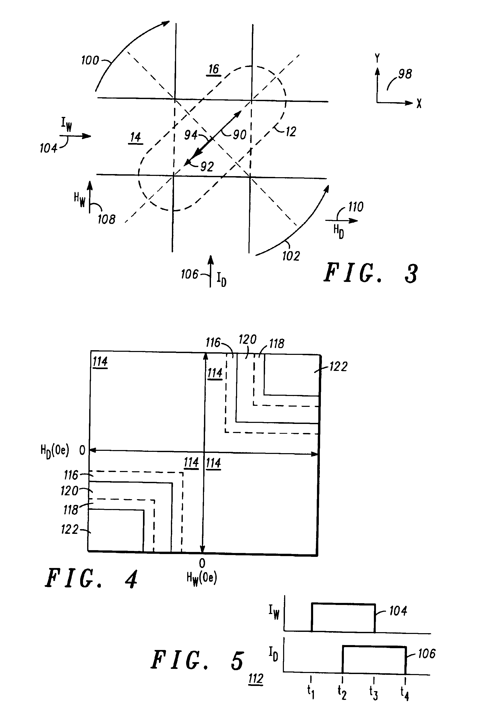Method of writing to a multi-state magnetic random access memory cell