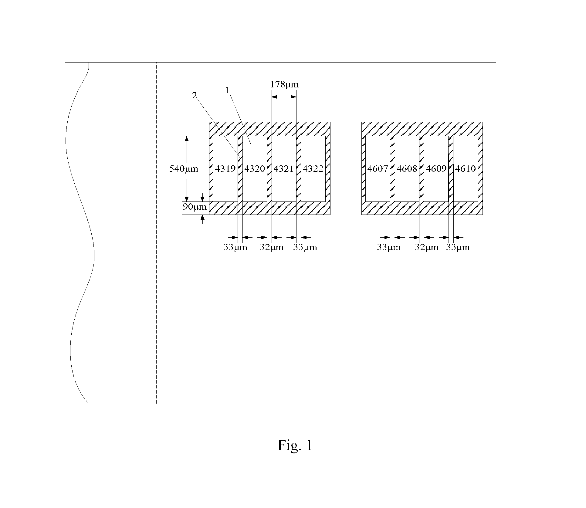 Color film substrate and curved display device