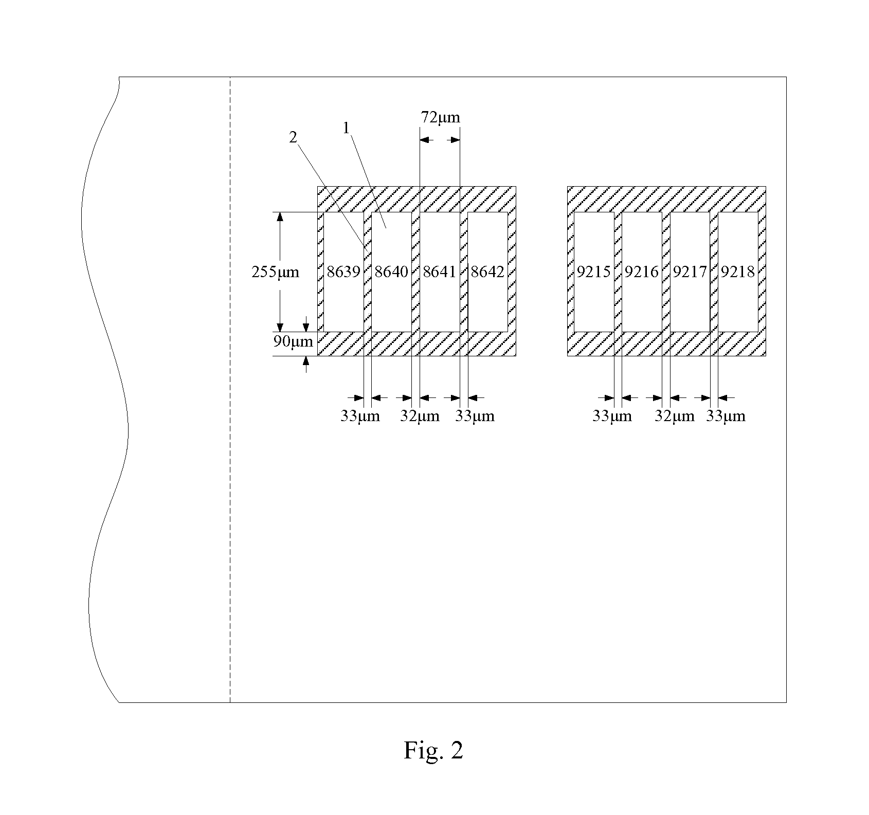 Color film substrate and curved display device