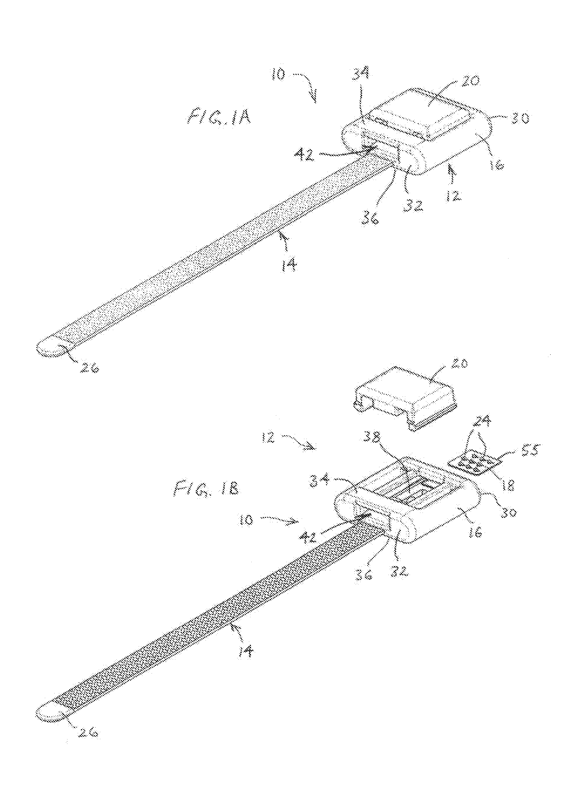 Cable lacing tie devices and methods of using the same