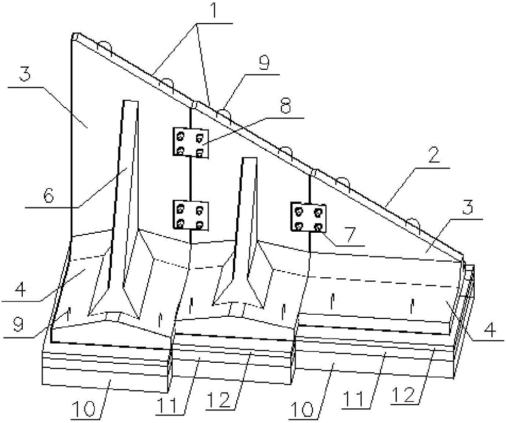 Assembly-type reinforced concrete splay wall-type inlet and outlet of culvert and construction method