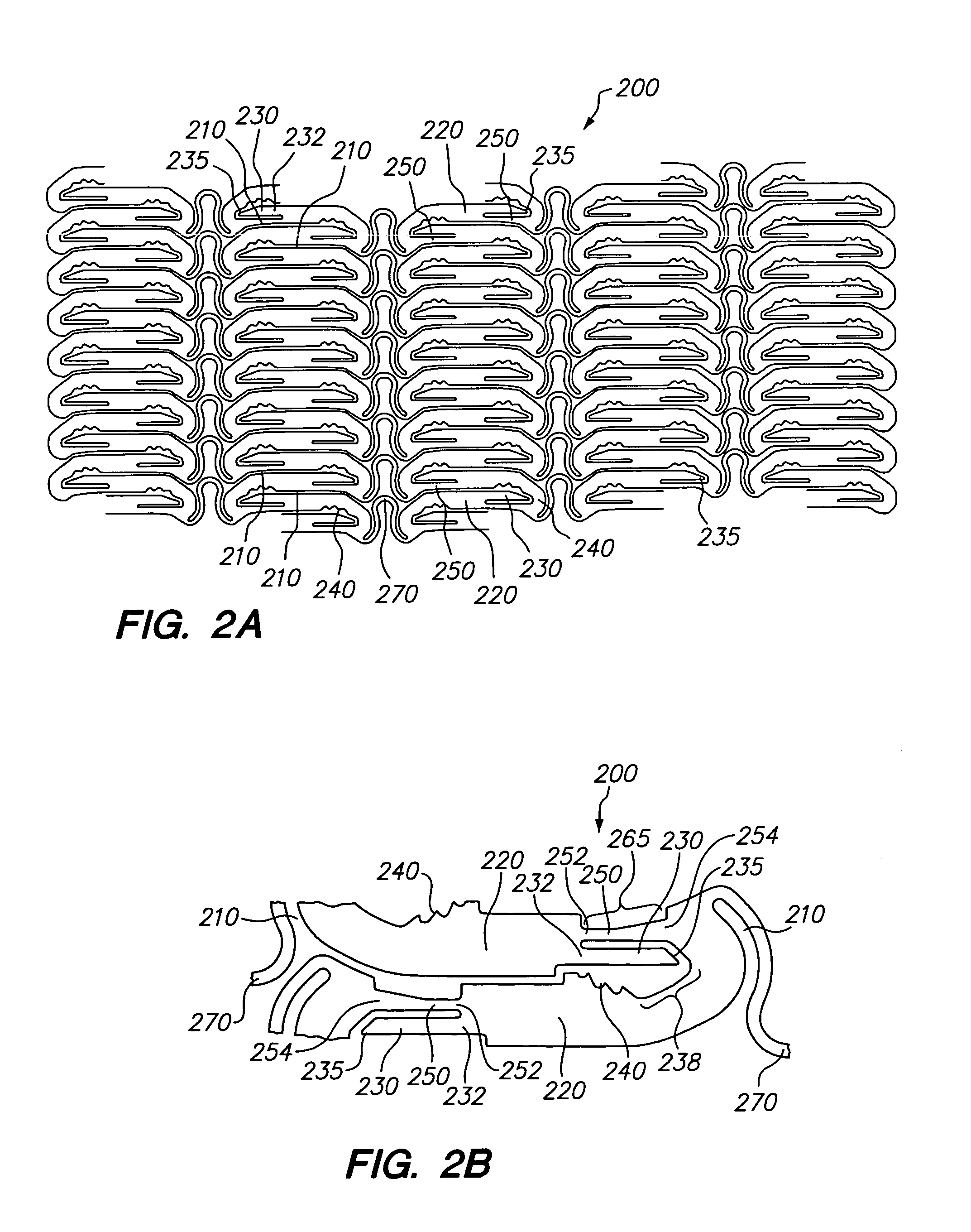 Expandable medical device with tapered hinge