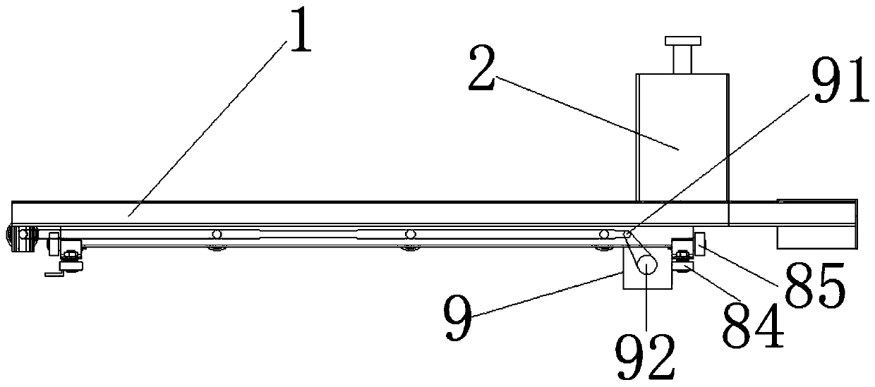 Cutting equipment for wood furniture processing, and working method of cutting equipment