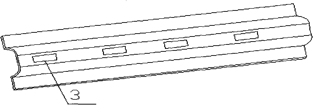 Bridge frame dedicated for nuclear power and length connecting component thereof