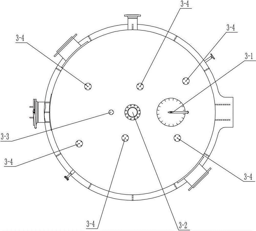 Fluoridation reactor of fixed bed