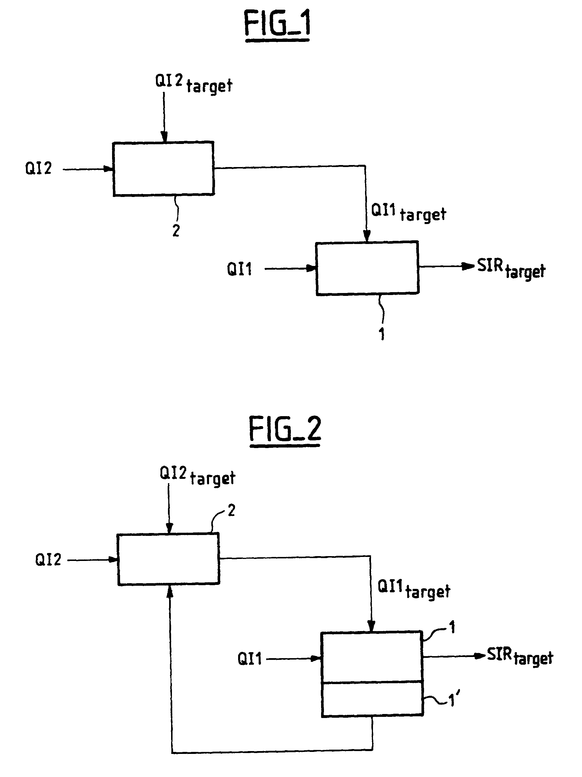 Method of adjusting the target value of an inner power control loop in a mobile radiocommunications system