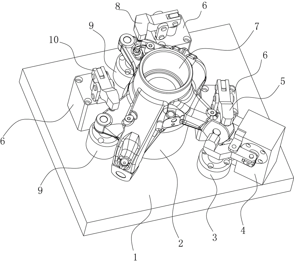 Machining tool and machining method of steering knuckle bearing hole