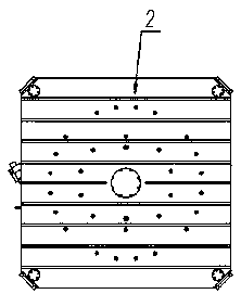 Gas bearing for large horizontal numerical control indexing disc