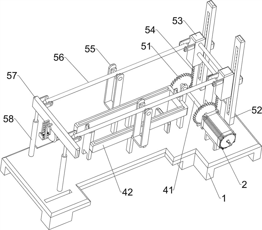 Uniform segmenting and cutting equipment for supporting columns for obstetric and gynecological operation frames