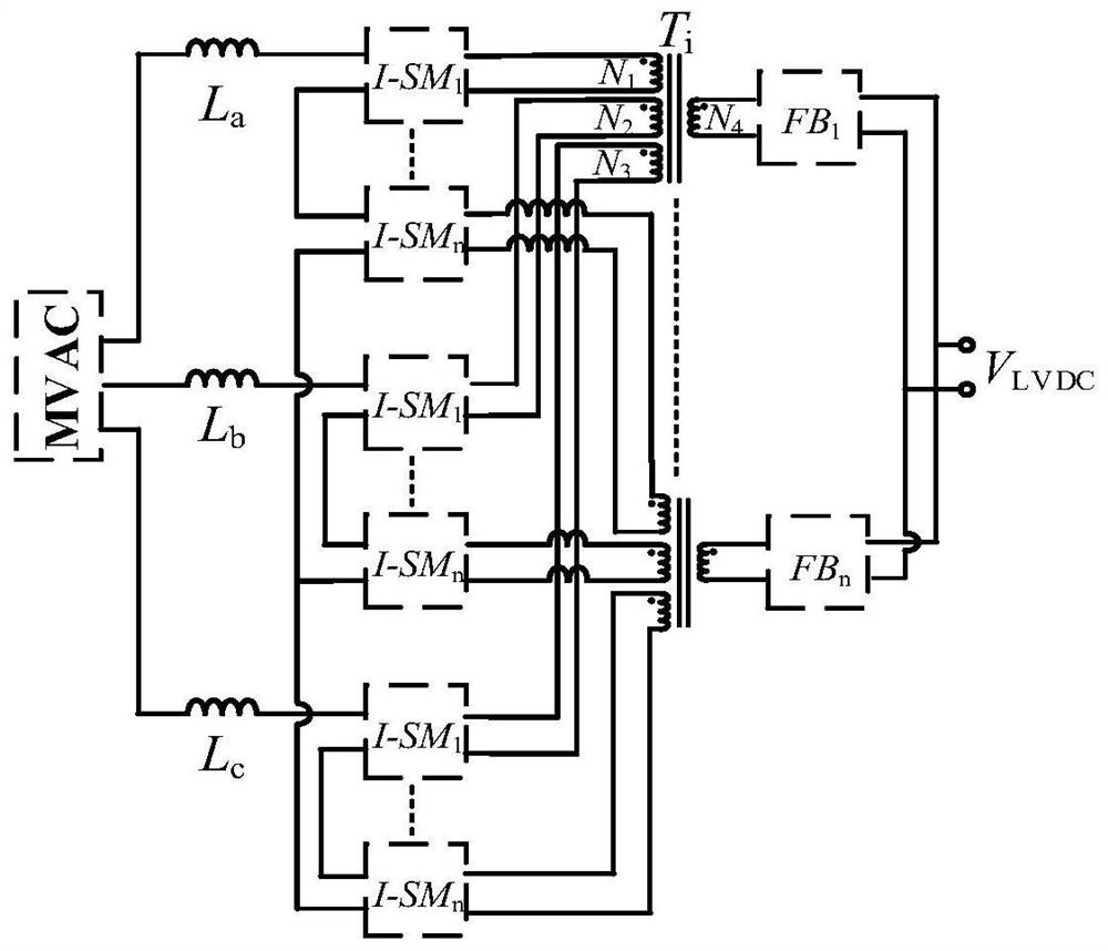 A CHB-SST topology with high frequency chain interconnection and its control method