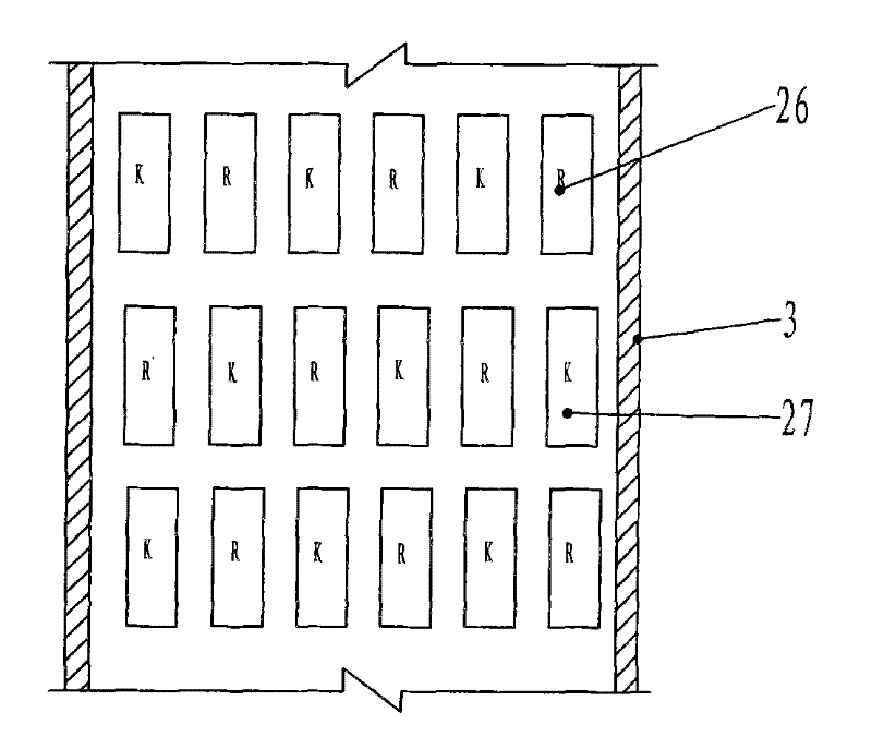 Lime calcining method and star-shaped kiln device